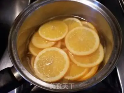 Make Orange cake roll step 0