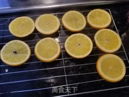 Make Orange cake roll step 1
