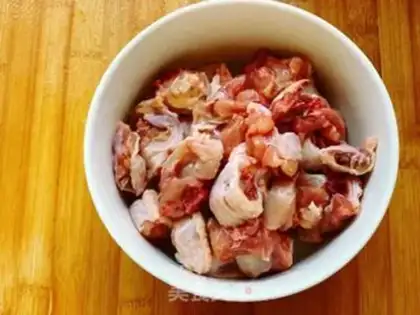 Make Garlic chicken step 1