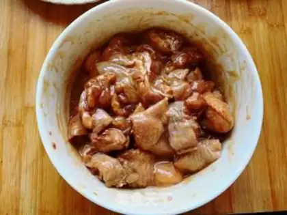 Make Garlic chicken step 2