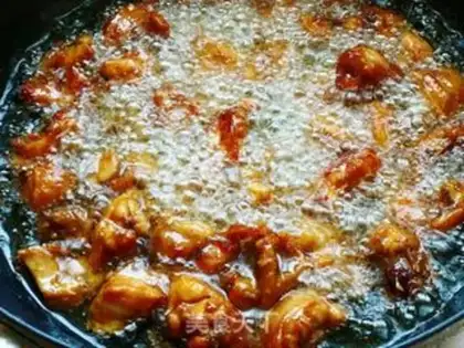 Make Garlic chicken step 4