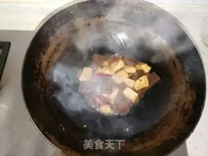 Make Hot and white tofu step 3
