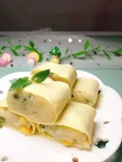 Make Egg rolls step 12