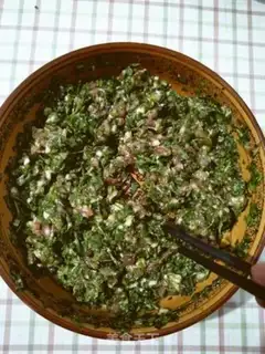 Make Sesame dumplings step 2