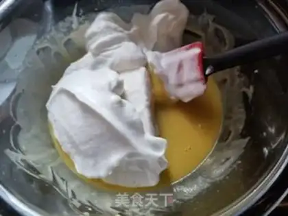 Make Orange cake roll step 8