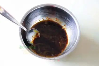 Make Christmas gingercake step 1