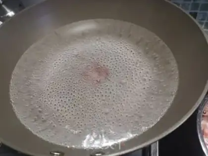 Make Peanut butter milk cereal step 1