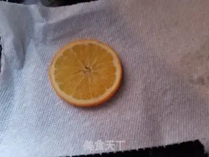 Make Orange cake roll step 11