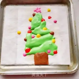 Make Christmas cake roll step 10