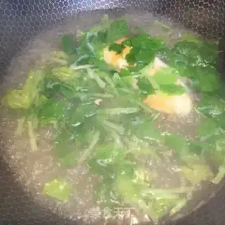 Make Burdened eggs and celery soup step 5