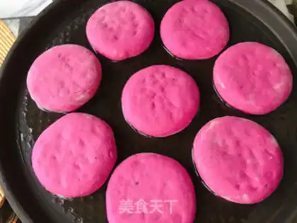 Make A flamingo red bean pie step 12