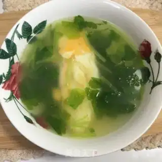 Make Burdened eggs and celery soup step 6
