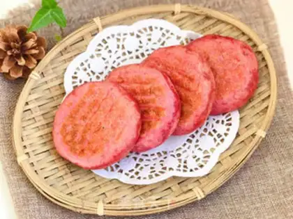Make A flamingo red bean pie step 14