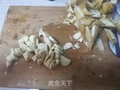Make The salted meat is made of chicken wings step 10