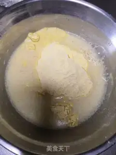 Make raisin corn nest step 1