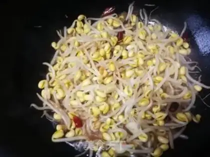 Make Clear the soybeans step 4