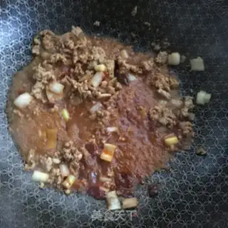 Make Spicy meat and beans step 4