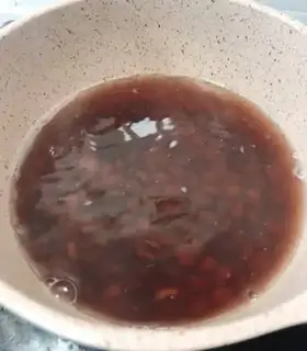 Make Carrot, red beans step 3