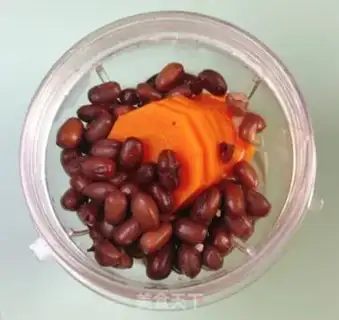 Make Carrot, red beans step 4