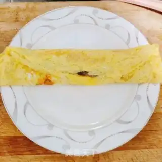 Make Shrimp omelet step 8