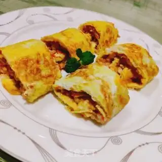 Make Shrimp omelet step 9