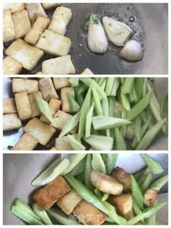 Make Tofu celery step 2
