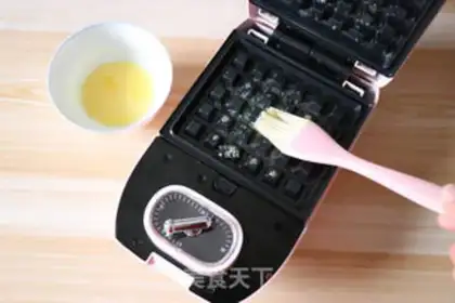 Make Meat waffles step 7