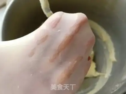 Make Little rice toast step 7