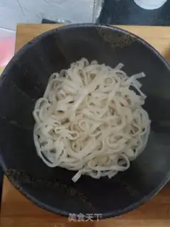 Make Plum noodles step 9