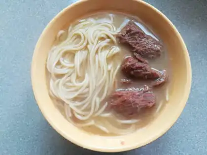 Make Sucking on the oxen noodles step 5