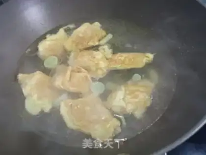 Make Egg dumpling soup step 3