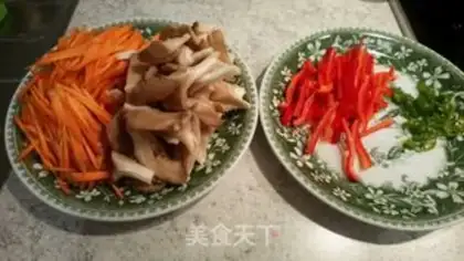 Make Thai fan salad step 0