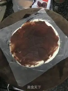 Make The red bean sand tree step 2