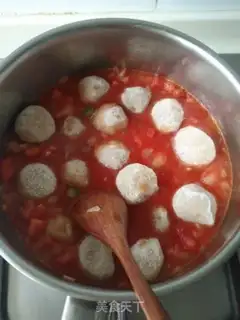 Make Cheese juice fishballs step 5