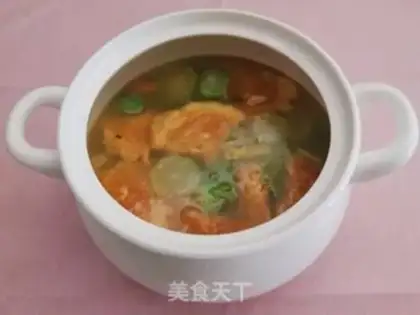 Make Egg dumpling soup step 8