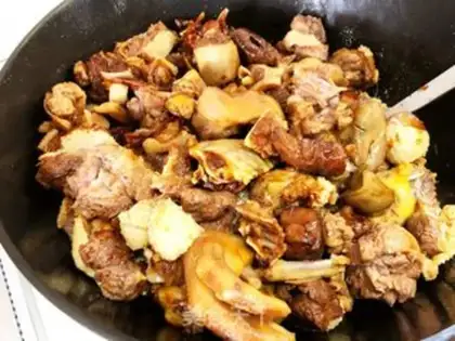 Make Iron pan, geese step 2