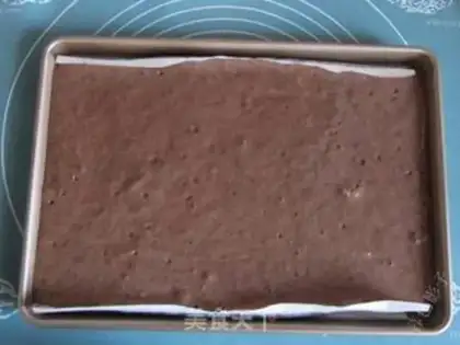 Make Christmas stake cake step 6