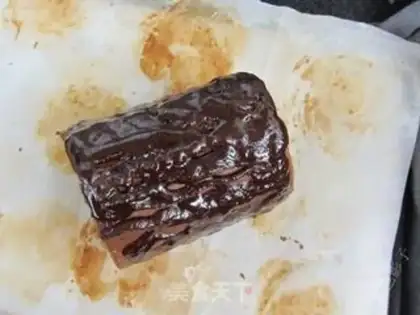 Make Christmas stake cake step 10