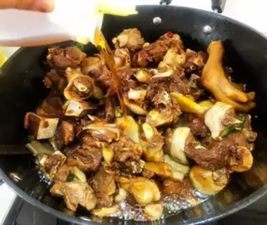Make Iron pan, geese step 8
