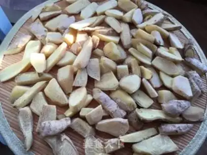 Make Pig-foot ginger step 1