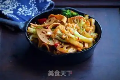 Make Spicy dry pot step 8