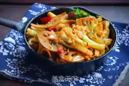 Make Spicy dry pot step 9