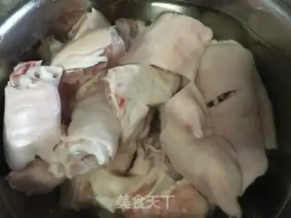 Make Pig-foot ginger step 3