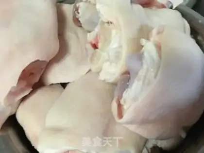 Make Pig-foot ginger step 4