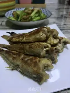 Make Dry-fried yellow flowers step 14