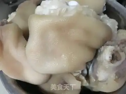 Make Pig-foot ginger step 8