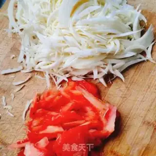 Make Cheese cabbage step 1