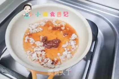 Make Tofu with meat and eggplant step 5
