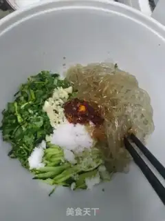 Make A cucumber mix fan step 2