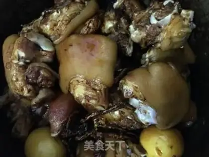 Make Pig-foot ginger step 15